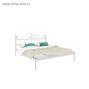 Кровать «Диана», 12002000 мм, металл, цвет белый