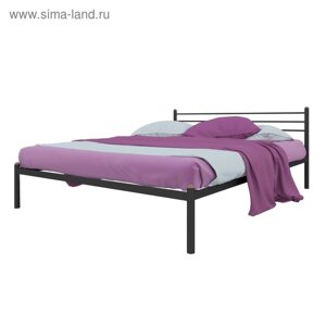 Кровать «Милана», 12002000 мм, металл, цвет чёрный