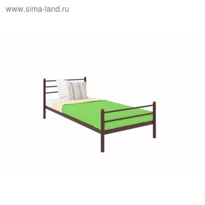 Кровать «Милана Мини Плюс», 9001900 мм, металл, цвет коричневый