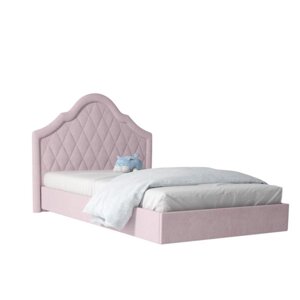 Кровать мягкая «Розалия №1200М», 2000 1200 мм, цвет розовый