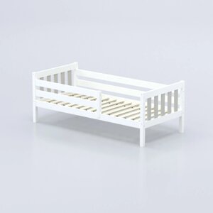 Кровать «Савушка-07», 1-ярусная, цвет серый, 90х200 см