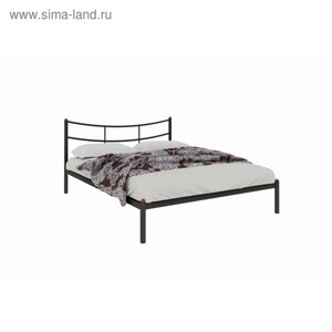 Кровать «Софья», 1200 2000 мм, металл, цвет чёрный