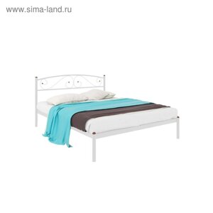 Кровать «Вероника», 190 120 cм, каркас белый