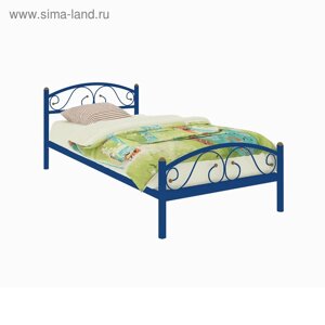 Кровать «Вероника Мини Плюс», 190 90 cм, каркас синий