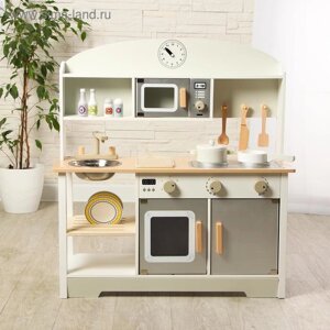 Кухня детская игровая, 682672 см, деревянная