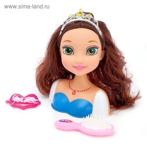 Кукла-манекен для создания причёсок «Анна» с аксессуарами