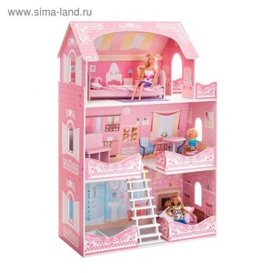 Кукольный домик «Адель Шарман» с мебелью и аксессуарами 7 шт.
