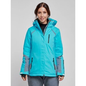 Куртка горнолыжная женская зимняя, размер 44, цвет голубой