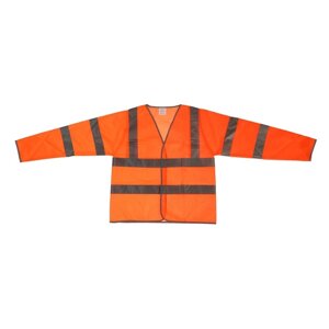 Куртка светоотражающая, сигнальная, оранжевая, 3 класс, размер 2XL