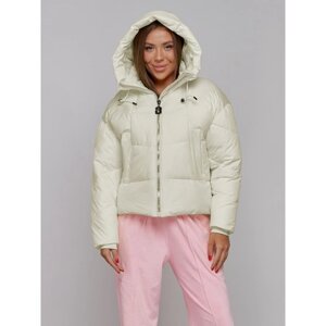 Куртка зимняя женская, размер 42, цвет бежевый