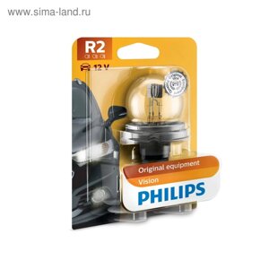 Лампа автомобильная Philips, R2, 12 В, 45/40 Вт, 12620B1