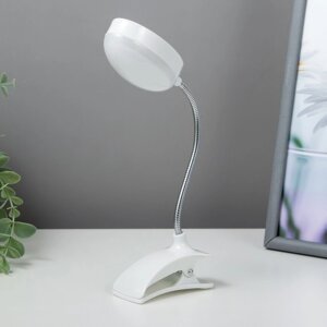 Лампа для чтения на прищепке LED 5 диодов "Мини" 28х8,5х5 см RISALUX