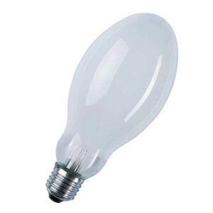 Лампа газоразрядная OSRAM HWL, E27, 160 Вт, 3600 К, 3100 Лм, ртутно-вольфрамовая