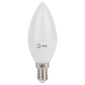 Лампа светодиодная Эра Standard «Свеча», 7 Вт, Е14, 560 Лм, 6000К, свечение холодное белое