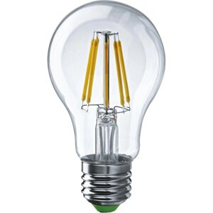 Лампа светодиодная филаментная ОНЛАЙТ, E27, 15 Вт, 1500 лм, 2700 К, свечение тёплое белое