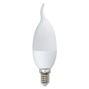 Лампа светодиодная Uniel, E14, 11 Вт, 6500К, свечение дневное белое