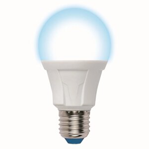 Лампа светодиодная Uniel, E27, 18 Вт, 6500К, свечение дневное белое