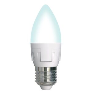 Лампа светодиодная Uniel, E27, 7 Вт, 4000К, свечение белое