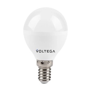 Лампа Voltega 8453, 10Вт, 4,5х4,5х8 см, E14, 880Лм, 2800К, цвет матовый