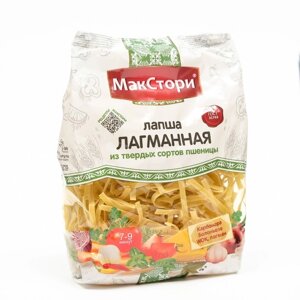 Лапша лагманная, из твердых сортов пшеницы, 250 г