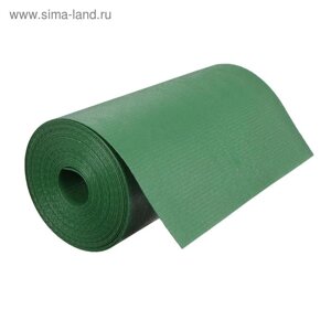 Лента бордюрная, 0.3 10 м, толщина 1.2 мм, пластиковая, зелёная, Greengo