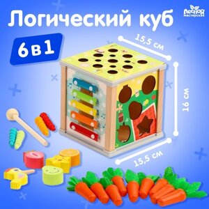 Логический куб 6в1 «Развитие» 1615.515.5 см