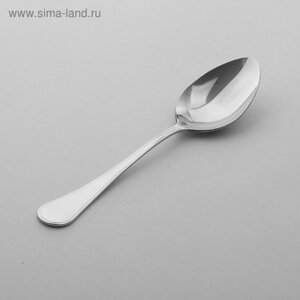 Ложка десертная «Соната»Империал), длина=20 см, толщина 2 мм, цвет серебряный