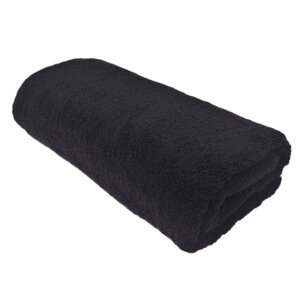 Махровое полотенце «Моно», размер 40x70 см, цвет чёрный