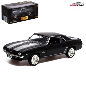 Машина металлическая CHEVROLET CAMARO SS, 1:32, открываются двери, инерция, цвет матовый