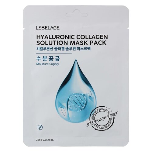 Маска тканевая lebelage hyaluronic collagen solution MASK