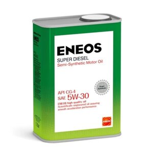 Масло моторное ENEOS CG-4 5W-30, полусинтетическое, 1 л
