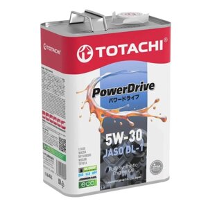 Масло моторное Totachi POWERDRIVE 5W-30, JASO DL-1, синтетическое, 4 л