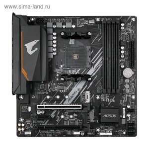 Материнская плата gigabyte B550M AORUS ELITE, AM4, B550, 4xddr4, DVI, HDMI, matx