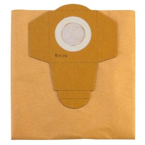 Мешок-пылесборник бумажный к строительным пылесосам Einhell 2351170, 30 л, 5 шт