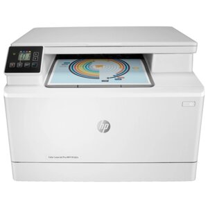 МФУ, лаз цв печать HP LaserJet Pro M182N, 600x600 dpi, 16 стр/мин (цв/чб), А4, белый