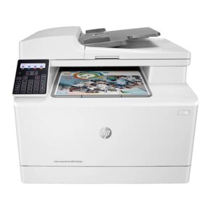 МФУ, лаз цв печать HP LaserJet Pro M183fw, 600x600 dpi, 16 стр/мин (цв/чб), А4, Wi-Fi, белый