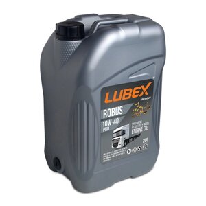 Моторное масло LUBEX ROBUS PRO 10W-40 CH-4/CI-4/SL A3/B4/E7, синтетическое, 20 л