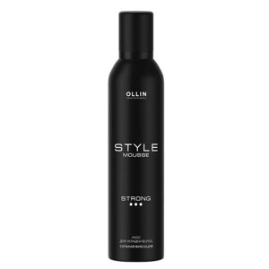 Мусс для укладки волос сильной фиксации OLLIN STYLE, 250 мл