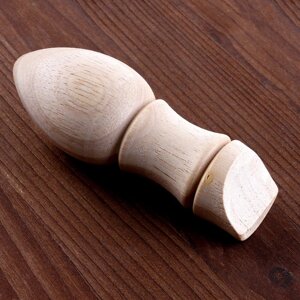 Музыкальная игрушка свисток «Деревянный свисток» 10,5 3,8 3,8 см