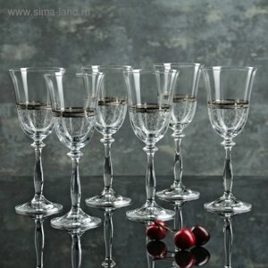 Набор бокалов для вина «Анжела», 250 мл, 6 шт