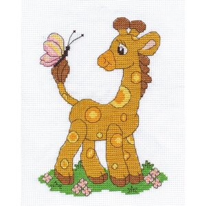 Набор для вышивания «Жирафик» 16 22 см