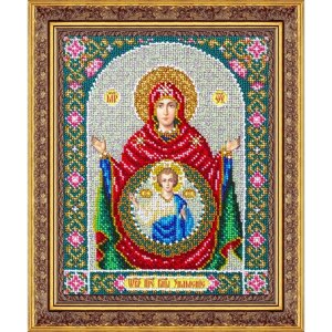 Набор для вышивки бисером «Пресвятая Богородица. Знамение»