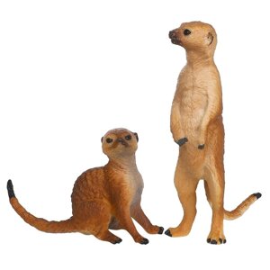 Набор фигурок «Мир диких животных: семья сурикатов», 2 фигурки