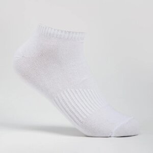 Набор мужских носков - 3 пары, цвет белый, размер 27-29