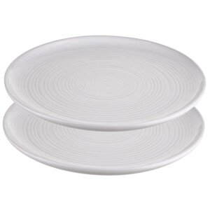 Набор обеденных тарелок Liberty Jones In the village, d=28 см, 2 шт, цвет белый