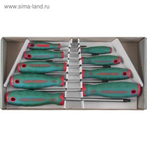 Набор отверток Jonnesway D71T109S, ANTI SLIP TORX T8-T40, 9 предметов