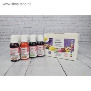 Набор пищевых синтетических красителей Kreda Bio Electro (7 цветов)
