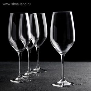 Набор стеклянных бокалов для вина «Время дегустаций. Бордо», 580 мл, 4 шт