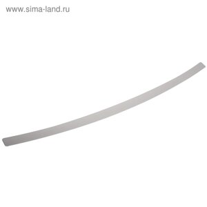 Накладка на задний бампер Rival для Lada Largus 2012-2021 2021-н. в., нерж. сталь, NB. 6001.1