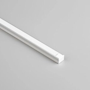 Накладной профиль General для светодиодной ленты, 2 м, 16 12 мм, матовый рассеиватель, аксессуары